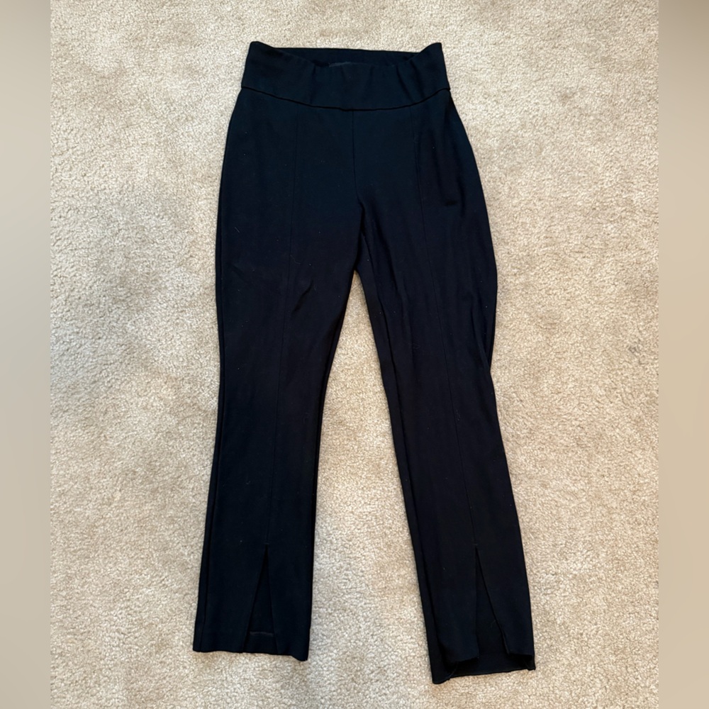 Express Black Pull On Pants with slits